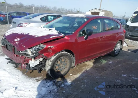 2015 Subaru Impreza 2.0I from USA, damaged, VIN JF1GPAA66FH256128